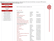 Tablet Screenshot of healthcare.atyourbusiness.com