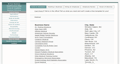 Desktop Screenshot of medical.atyourbusiness.com