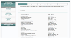 Desktop Screenshot of childcare.atyourbusiness.com
