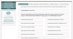 Desktop Screenshot of landscaping.atyourbusiness.com